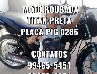 Mototaxista tem moto tomada por assalto na cidade de Sousa