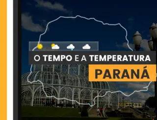 PREVISÃO DO TEMPO: quinta-feira (18) com alerta para declínio de temperatura no Paraná