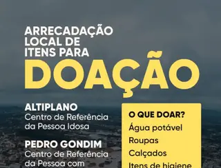 Prefeitura de João Pessoa divulga pontos de coleta para ajudar população do RS