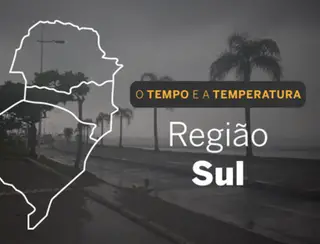 PREVISÃO DO TEMPO: Inmet alerta para perigo de chuvas intensas no Sul nesta segunda-feira (13)