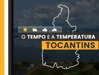 PREVISÃO DO TEMPO: terça-feira (14) com grande parte do Tocantins com tempo aberto