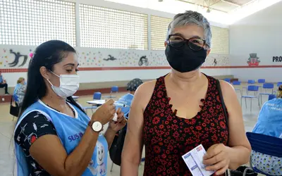 Vacinação contra a Covid-19 em João Pessoa em 16 de agosto de 2022