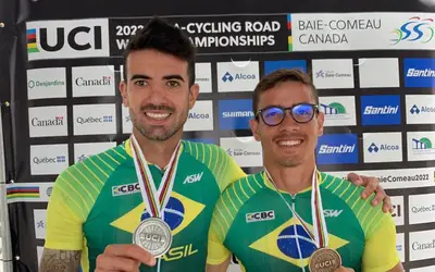 Brasil emplaca prata e bronze no Mundial de paraciclismo de estrada