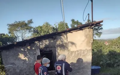 Homem morre após casa pegar fogo na zona rural de Matinhas, na Paraíba