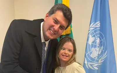 Deputado Eduardo Pedrosa representa o DF na 13ª Conferência Internacional da Síndrome de Down na ONU