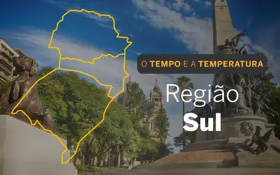 PREVISÃO DO TEMPO: Sul do Brasil terá céu com poucas nuvens, nesta segunda-feira (22)