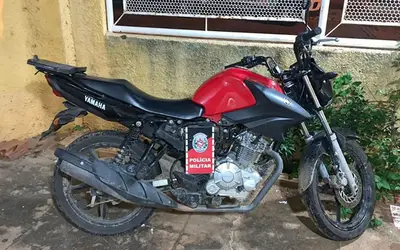 Polícia Militar recupera moto roubada na zona rural de Jericó