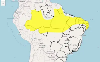 Inmet emite alertas de chuvas intensas para 156 municípios paraibanos