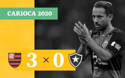 Botafogo domina para vencer clássico contra o Flamengo