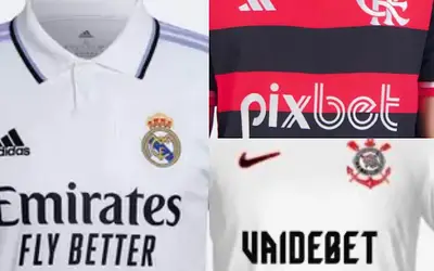 Site aponta camisa do Real Madrid como a mais valiosa, mas números de times brasileiros estão errados