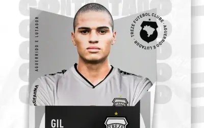 Treze promove atacante Gil, do time sub-20, ao elenco profissional