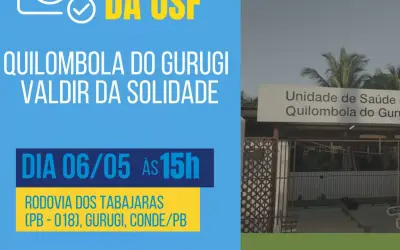 Prefeitura de Conde entrega USF Quilombola do Gurugi
