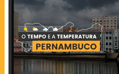 PREVISÃO DO TEMPO: quinta-feira (9) chuvosa em Pernambuco