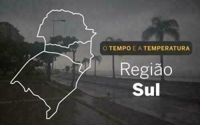 PREVISÃO DO TEMPO: Chuvas no Paraná nesta segunda-feira (28)